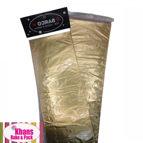 BARCO CHOC FOILS GOLD 1000*540MM BARCO CHOC FOILS GOLD 1000*540MM